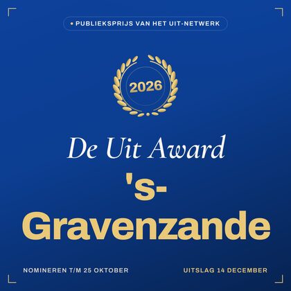 Key visual — vierkant — De Uit Award 's-Gravenzande