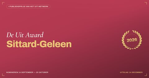 Key visual — liggend — De Uit Award Sittard-Geleen