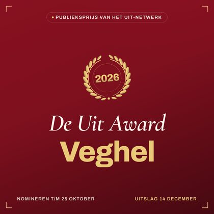 Key visual — vierkant — De Uit Award Veghel
