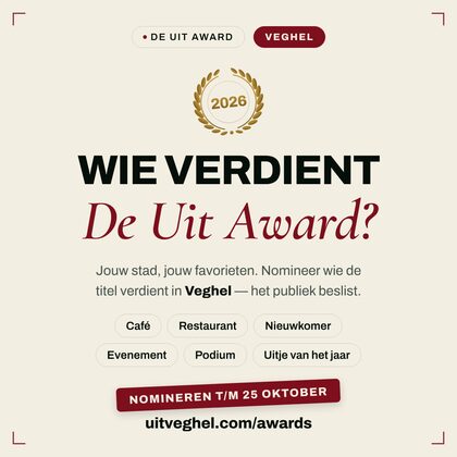 Nomineer-post — De Uit Award Veghel
