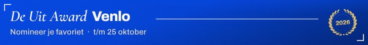 Sitebanner — leaderboard — De Uit Award Venlo