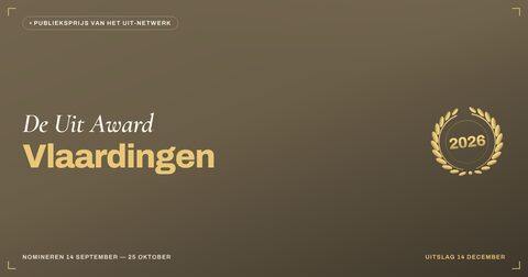 Key visual — liggend — De Uit Award Vlaardingen