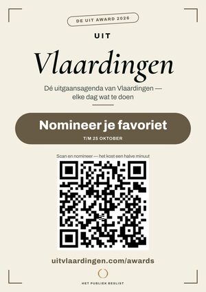 A4-raamposter — De Uit Award Vlaardingen